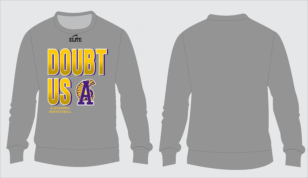 AHS Doubt Us Crewneck Sweatshirt - Grey
