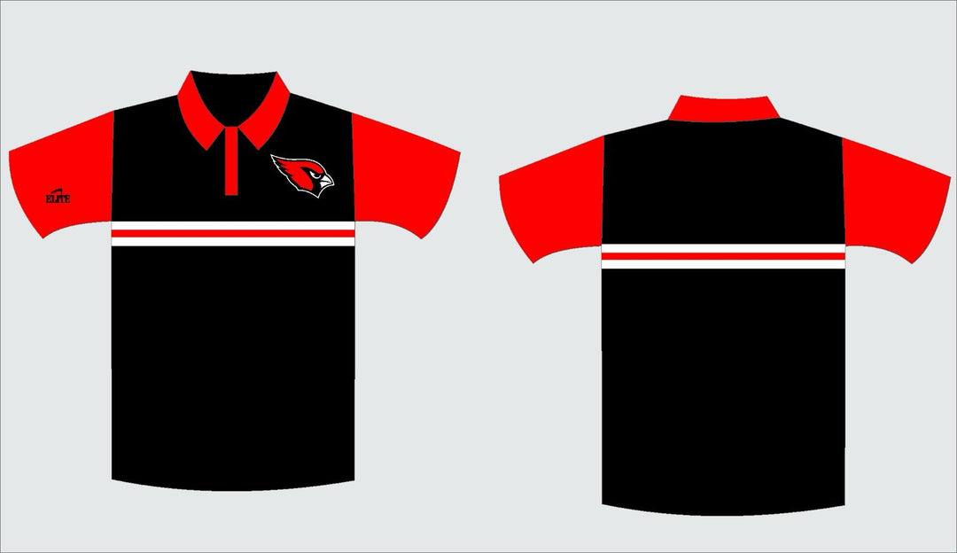 Camden Fairview High School - Polo Black/Red