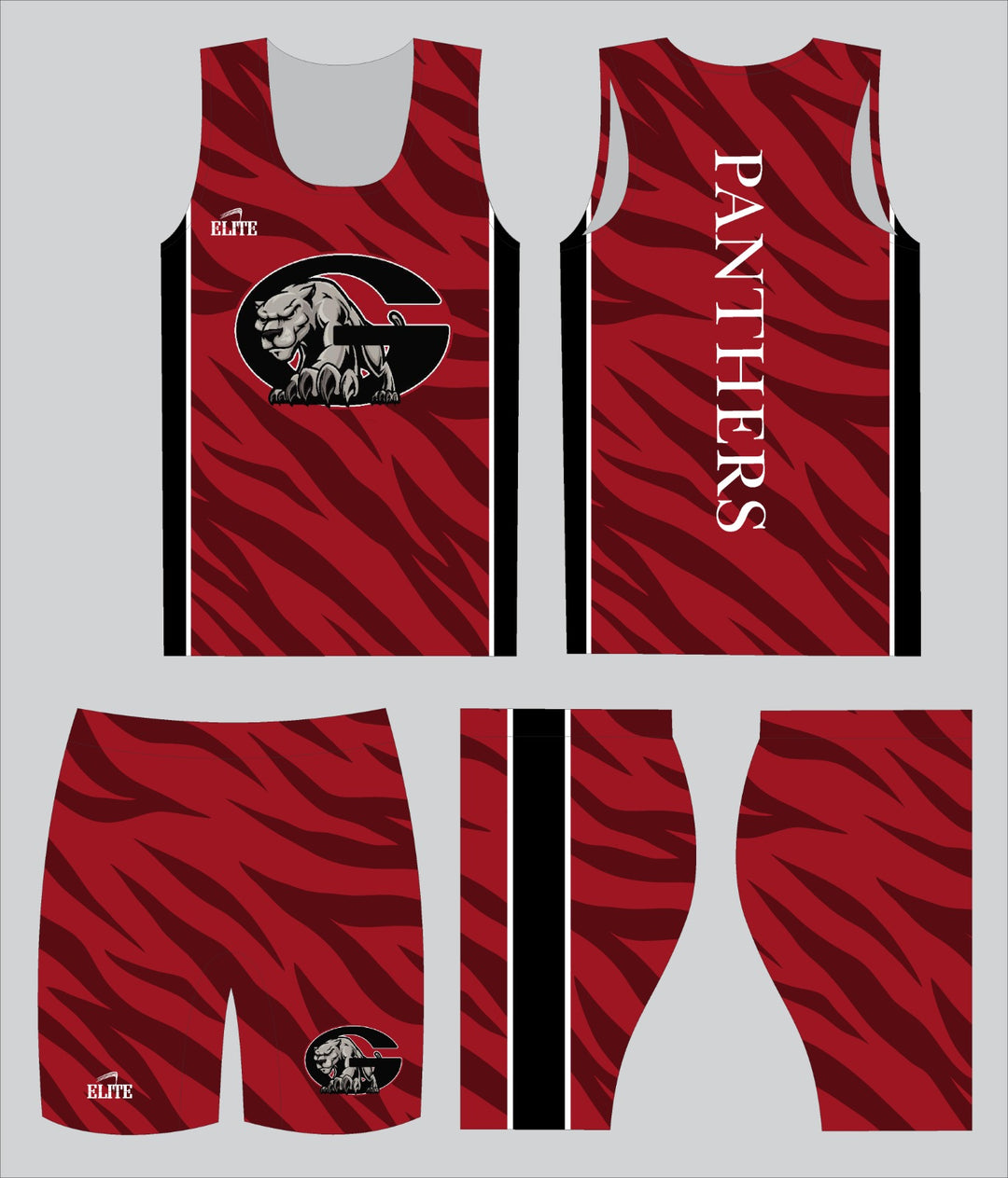 Glen Oaks Track Store - Practice Gear Red/Black