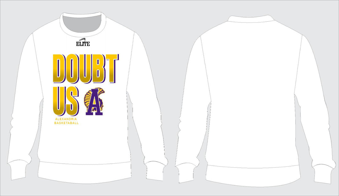 AHS Doubt Us Crewneck Sweatshirt - White