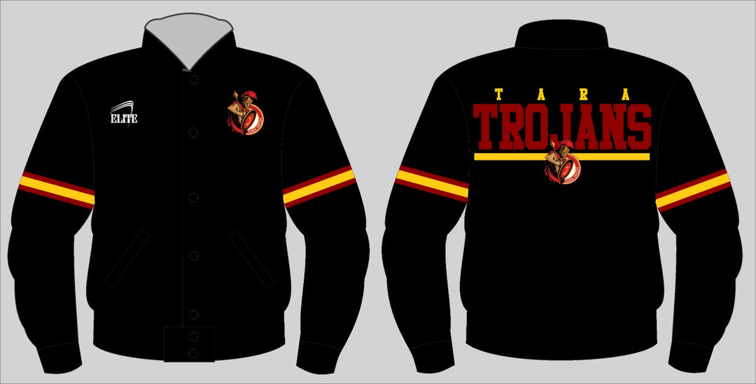 Tara High School Student-Faculty Bomber Jacket - Black