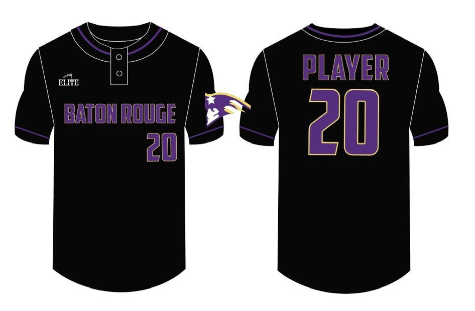 BR Patriot Baseball Team Shop Baseball Jerseys Black