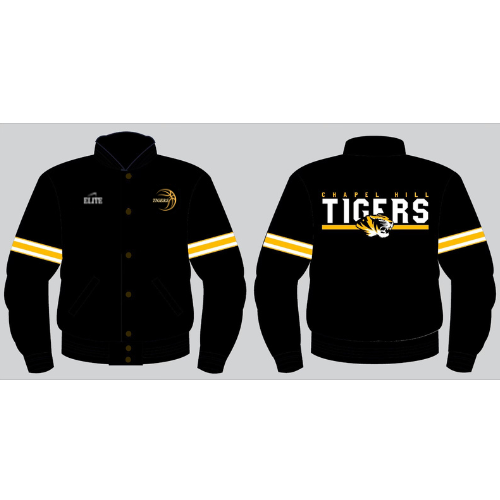Chapel Hill Tigers - Bomber Jacket - Black