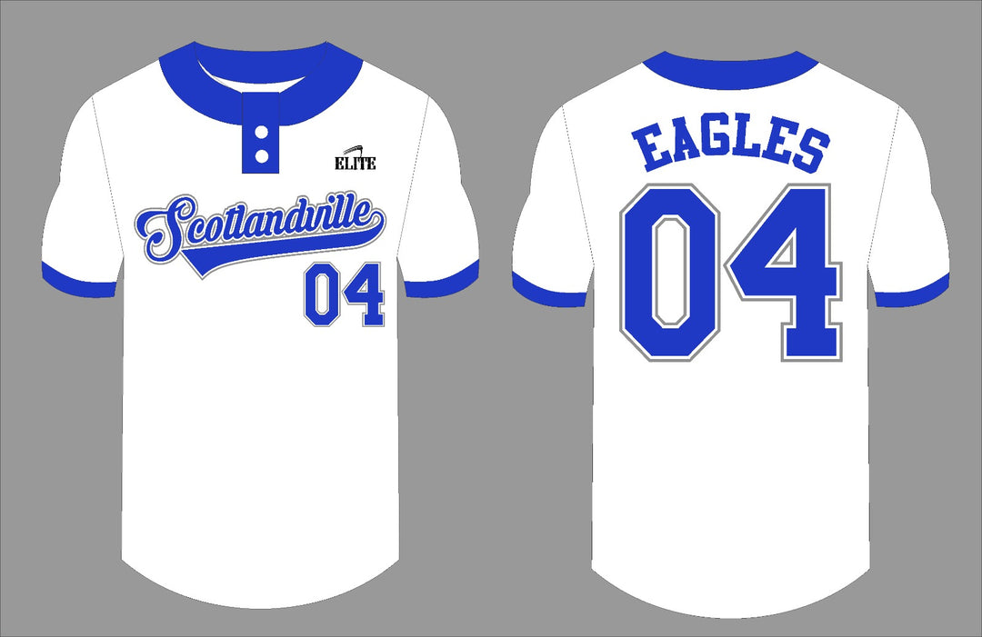 Scotlandville Eagle Alumni Jerseys White & Royal