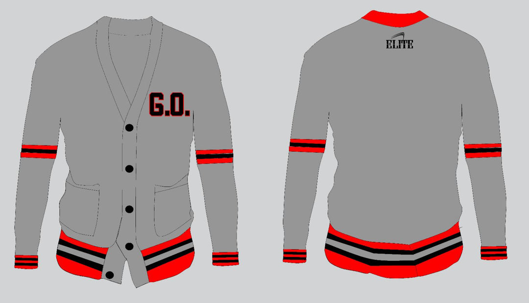 Glen Oaks Cardigans Grey Jersey