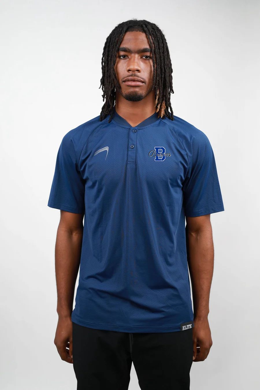 HL BOURGEOIS Golf Polo Shirt Blue