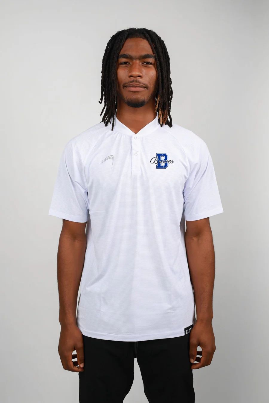 HL BOURGEOIS Golf Polo Shirt White