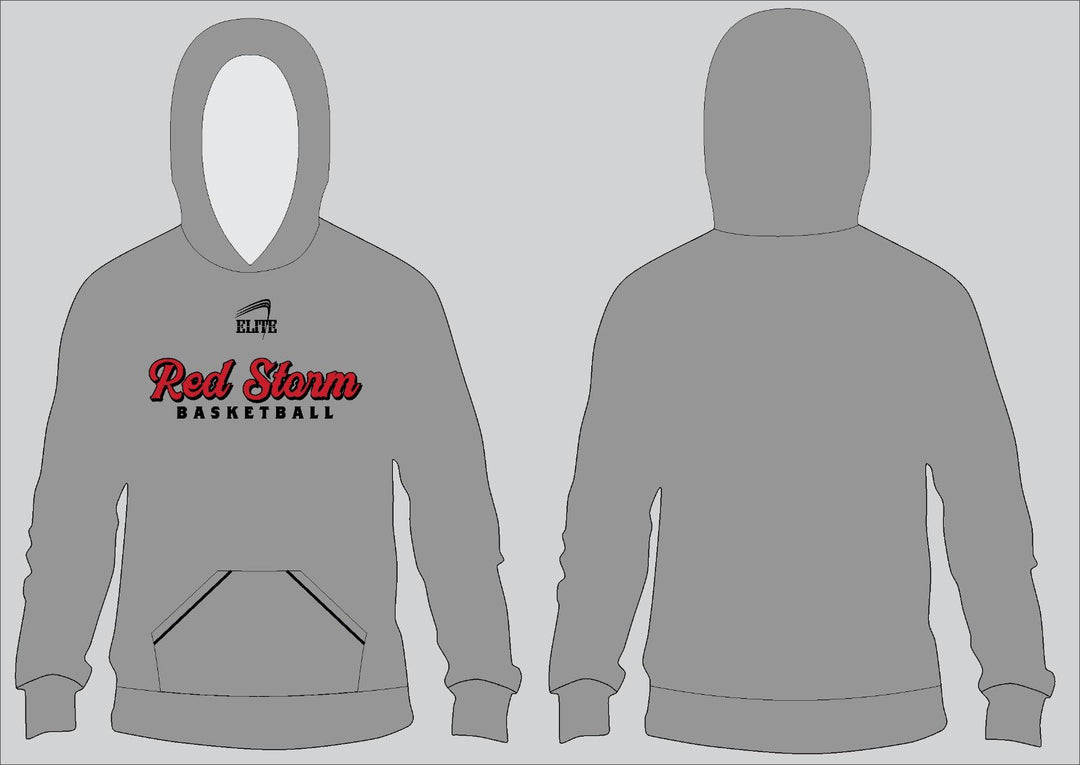 Red Storm hoodie - Grey