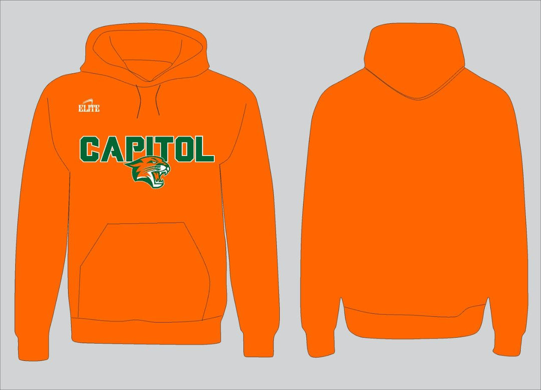 Capitol MS - Full Sleeve Hoodie - Orange