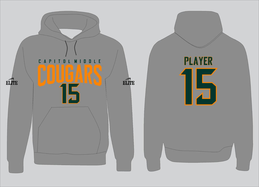 Cougars Hoodie - Grey