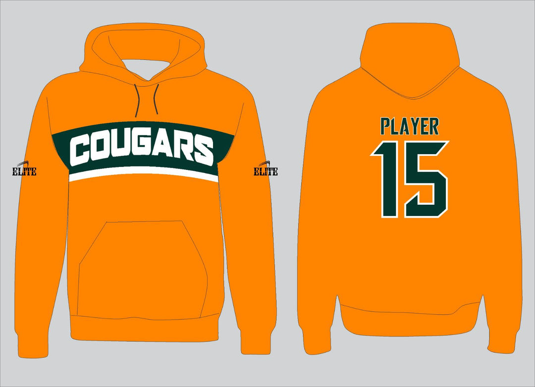 Cougars Hoodie - Yellow & Green