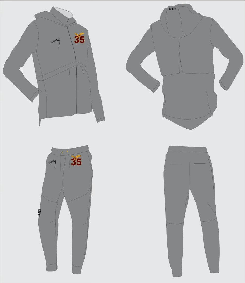 McDonough 35 Team Shop Track Suit - Grey