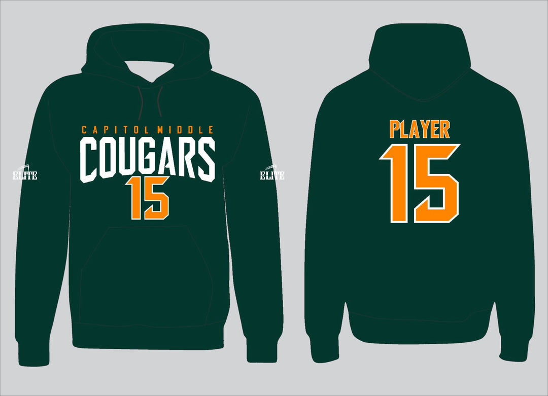 Cougars Hoodie - Green