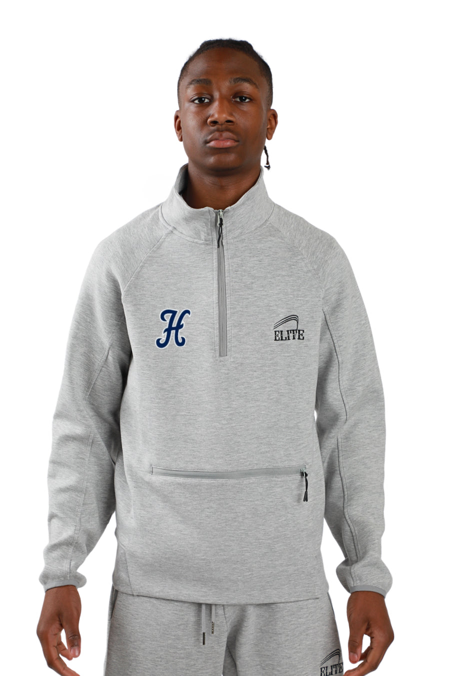 HILLSIDE TEAM STORE Elite Premier Tech 1/2 Zip Pullover