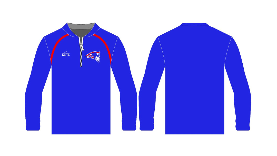 Prescott Academy Store - HALF ZIP LONG SLEEVE DRY FIT PULLOVER