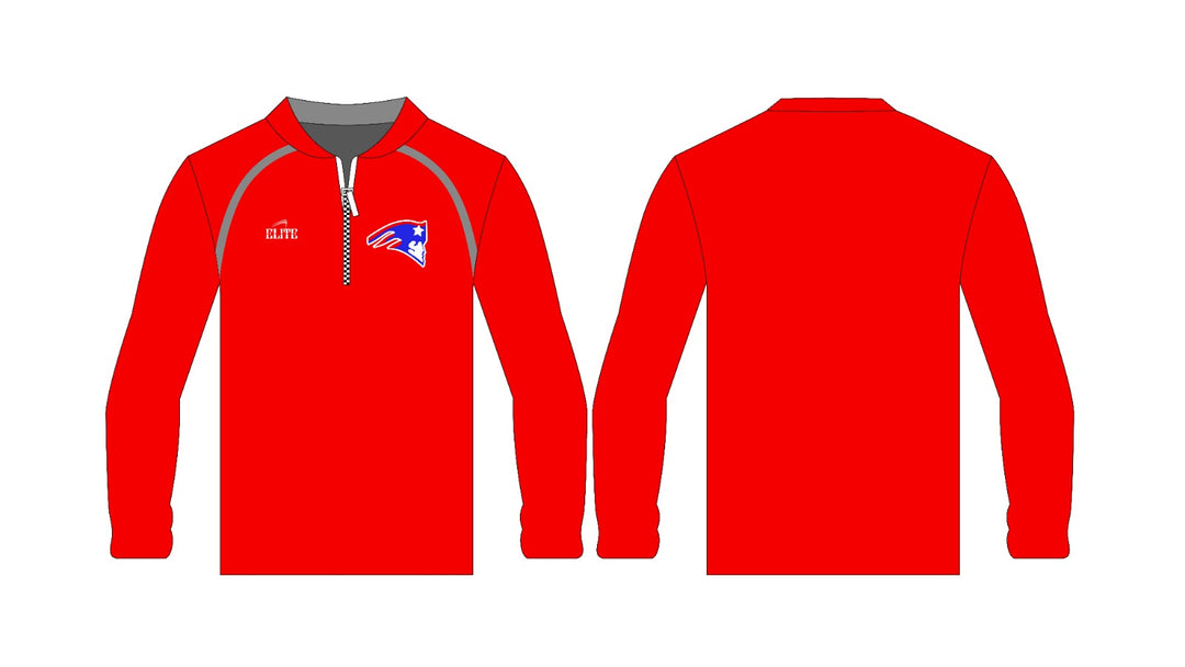 Prescott Academy Store - HALF ZIP LONG SLEEVE DRY FIT PULLOVER
