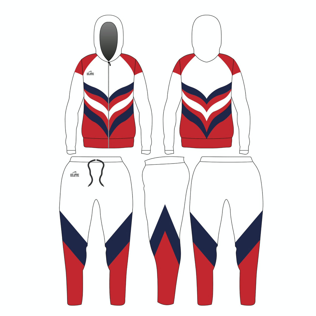 Liberty Team Shop - Travel Suit White and Red