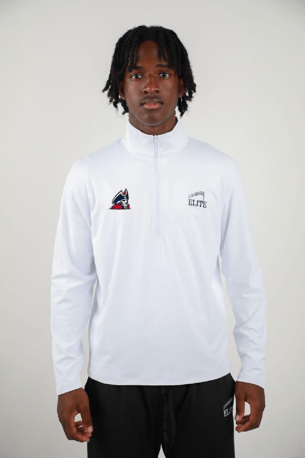 Liberty Elite Full Sleeve Panel Pullover - White