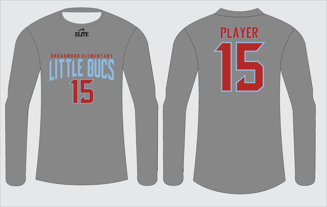 Little Bucks Long Sleeve Shirt - Gray