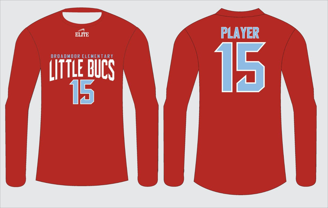 Little Bucks Long Sleeve Shirt - Red