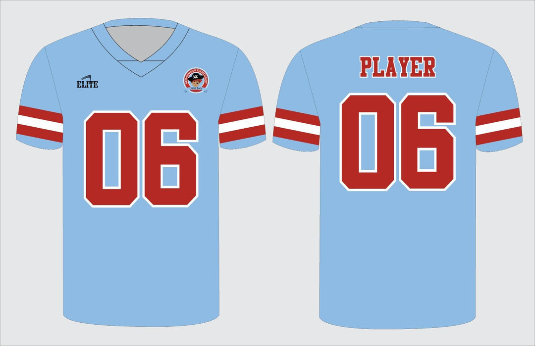 Little Bucks Football Jersey - Sky Blue