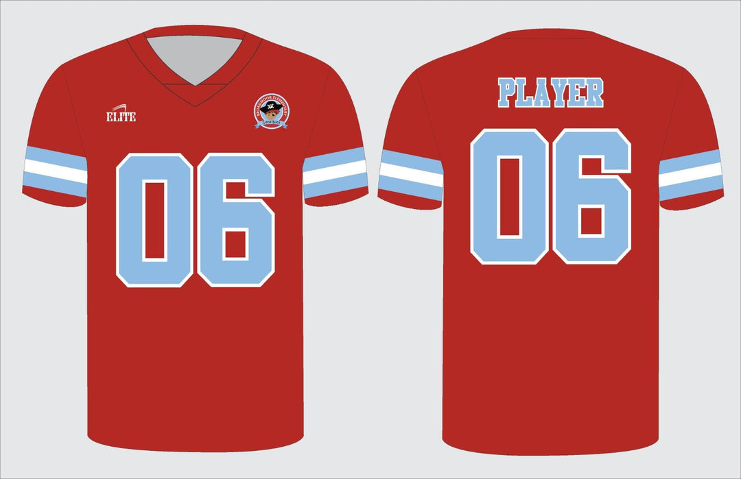 Little Bucks Football Jersey - Red