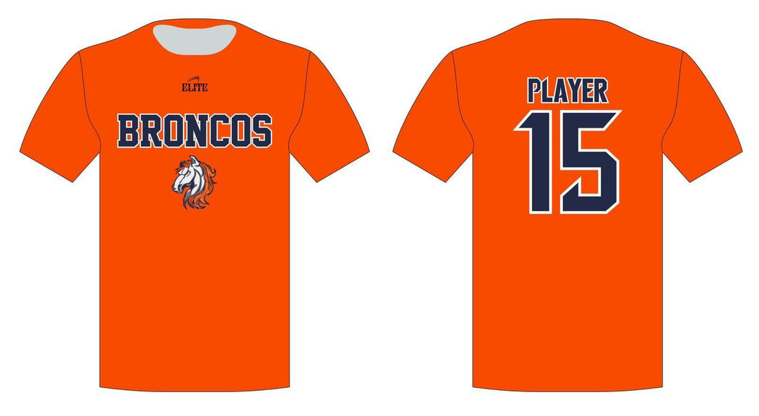 Broncos Short Sleeve Shirt - Orange