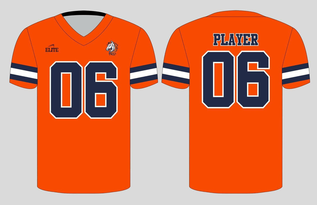 Broncos Football Jersey - Orange