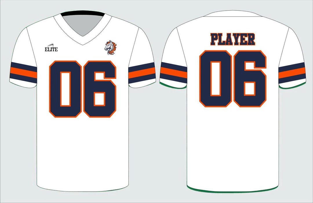 Broncos Football Jersey - White