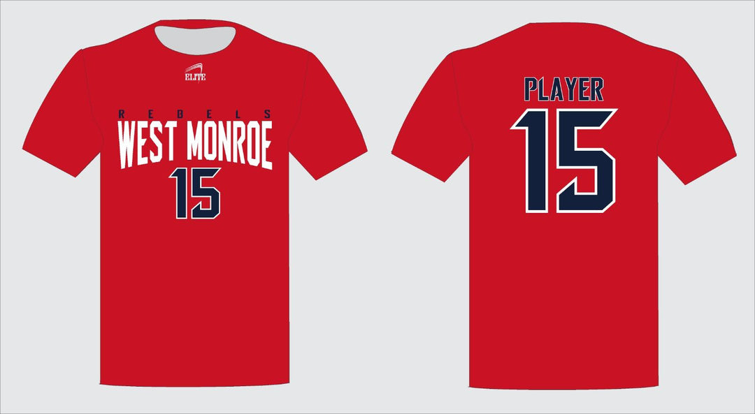 West Monroe Short Sleeve Shirt - Red