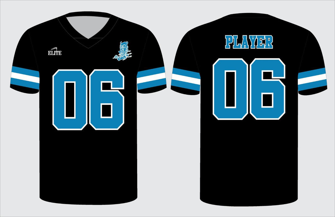 Central High NJ Football Jersey - Black