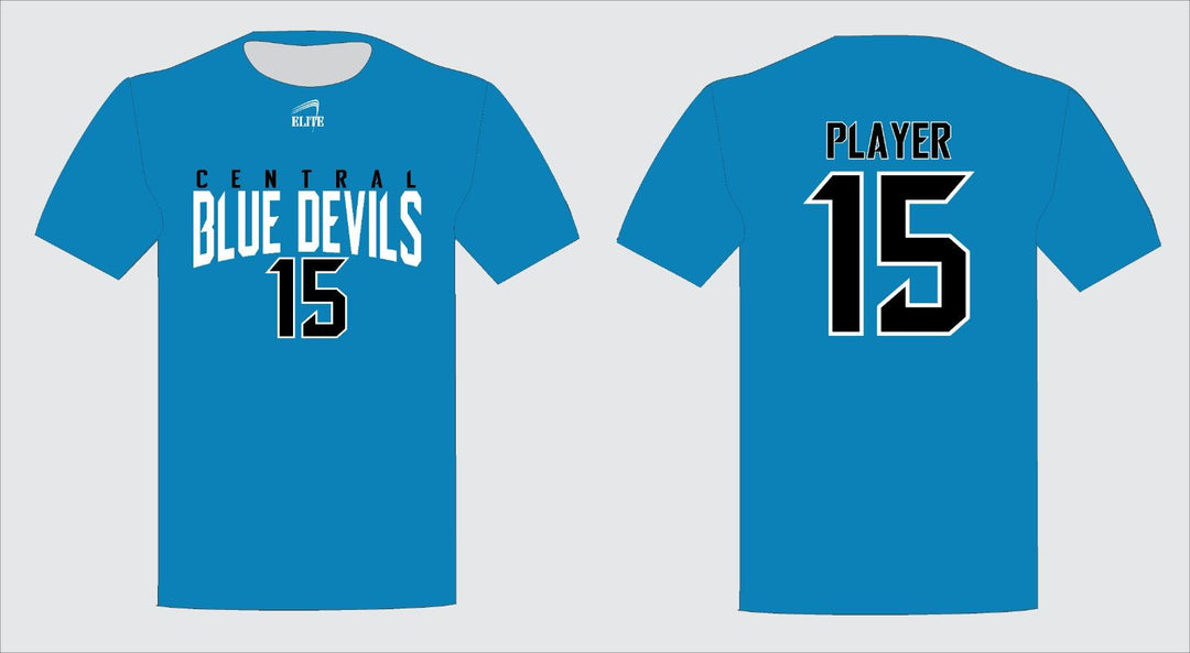 Central High NJ Short Sleeve Shirt - SkyBlue