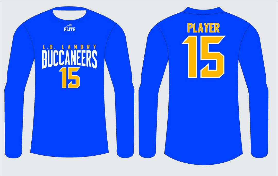 Landry Fan Shop Long Sleeve Shirt - Blue