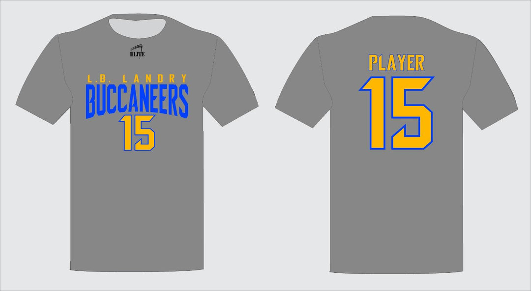 Landry Fan Shop Short Sleeve Shirt - Gray