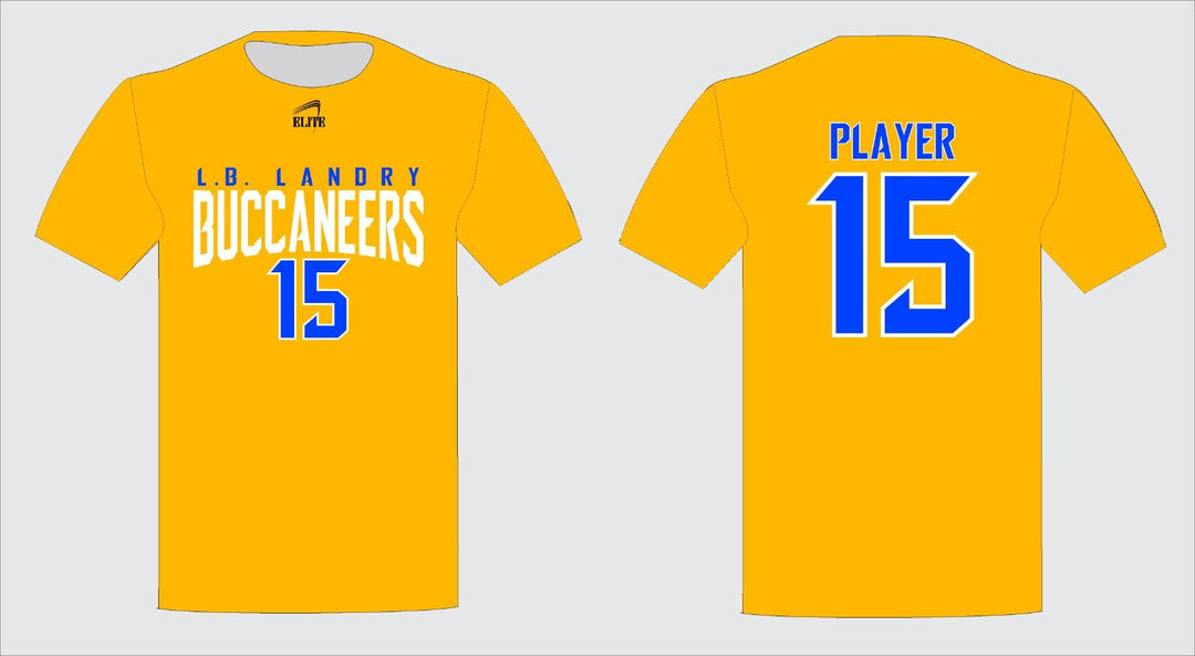 Landry Fan Shop Short Sleeve Shirt - Yellow