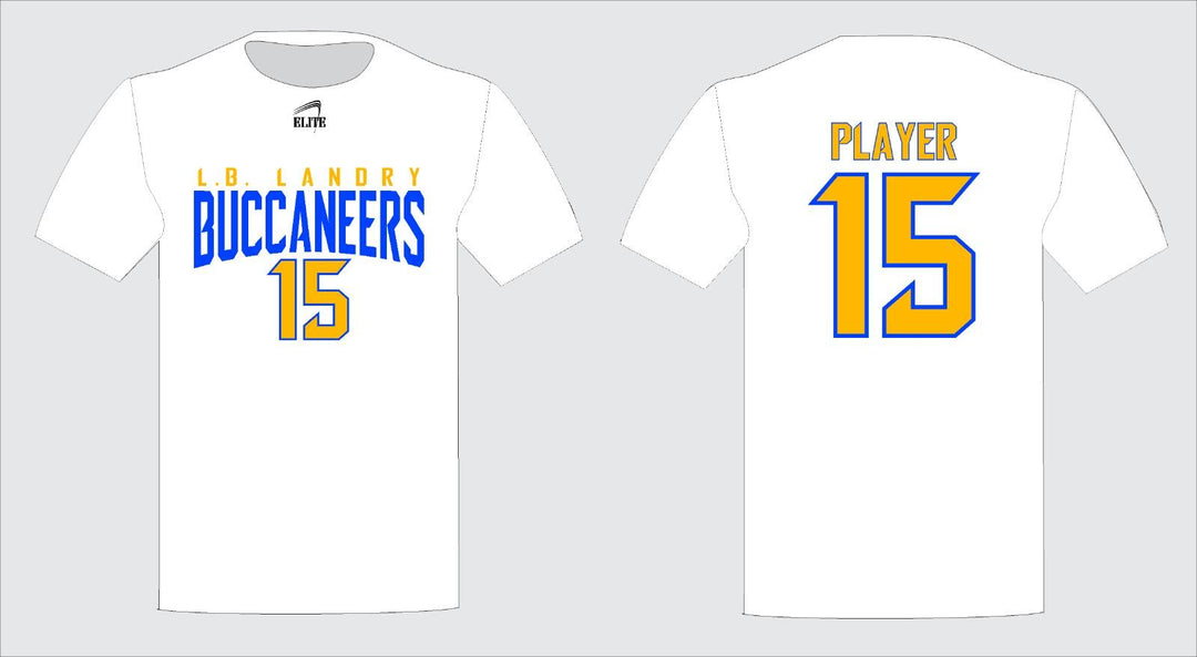 Landry Fan Shop Short Sleeve Shirt - White