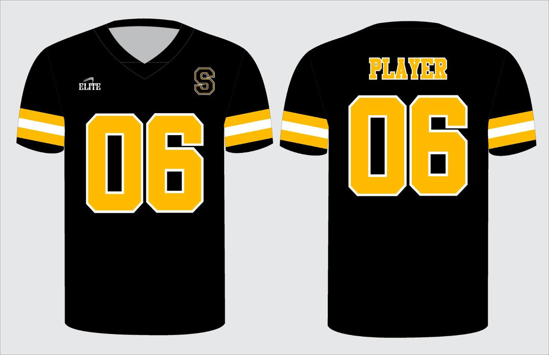 Hornets Football Jersey - Black (S Logo)