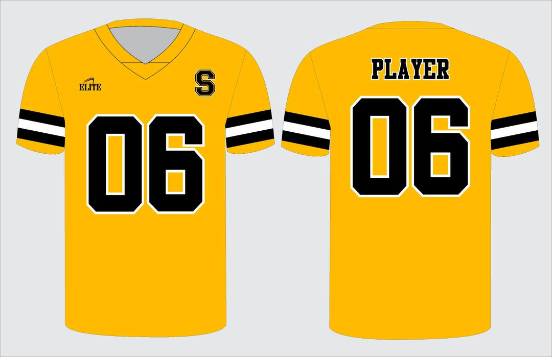 Hornets Football Jersey - Yellow (S Logo)