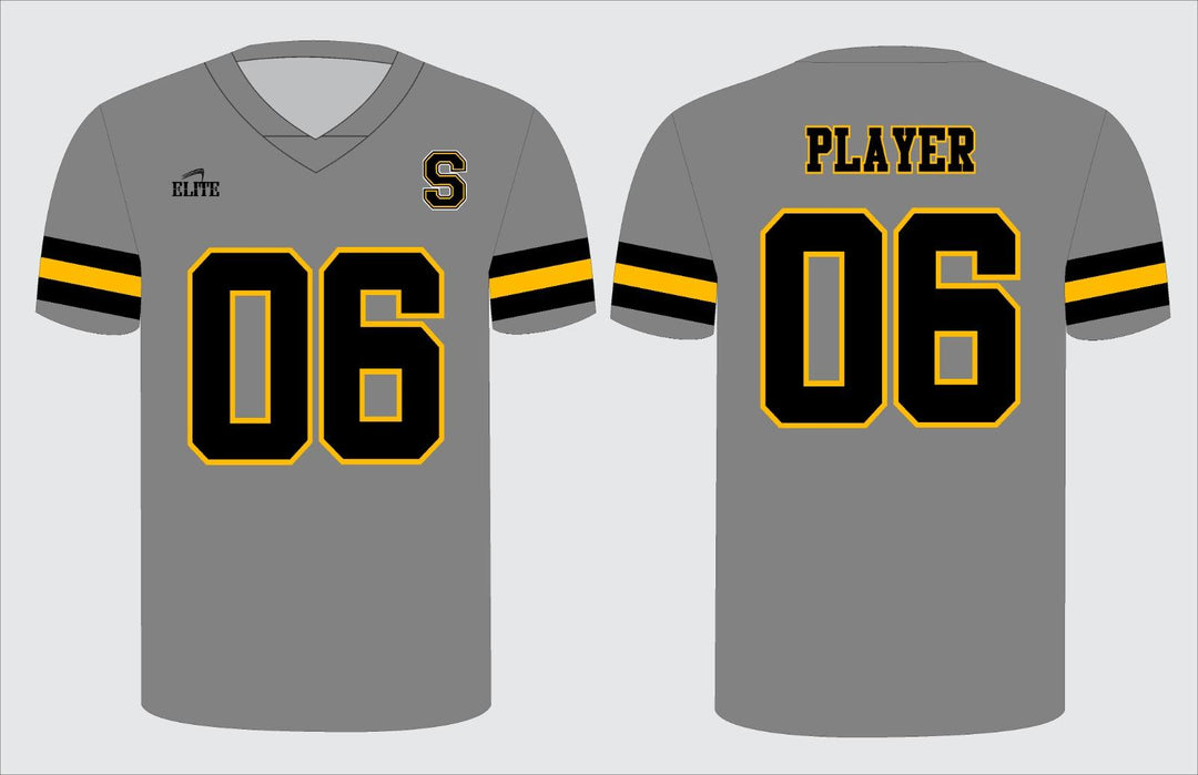 Hornets Football Jersey - Grey (S Logo)