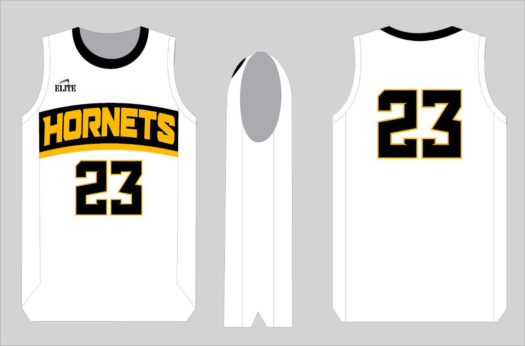 Hornets Basketball Jersey - White