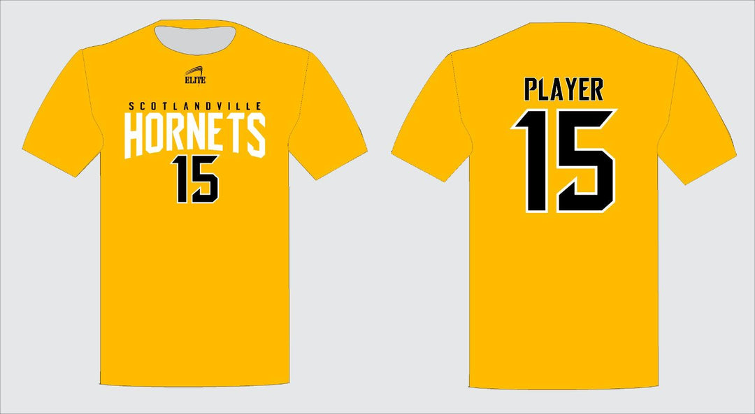 Hornets Short Sleeve Shirt - Yellow