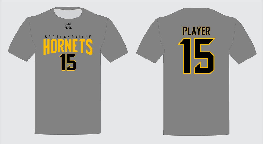 Hornets Short Sleeve Shirt - Grey
