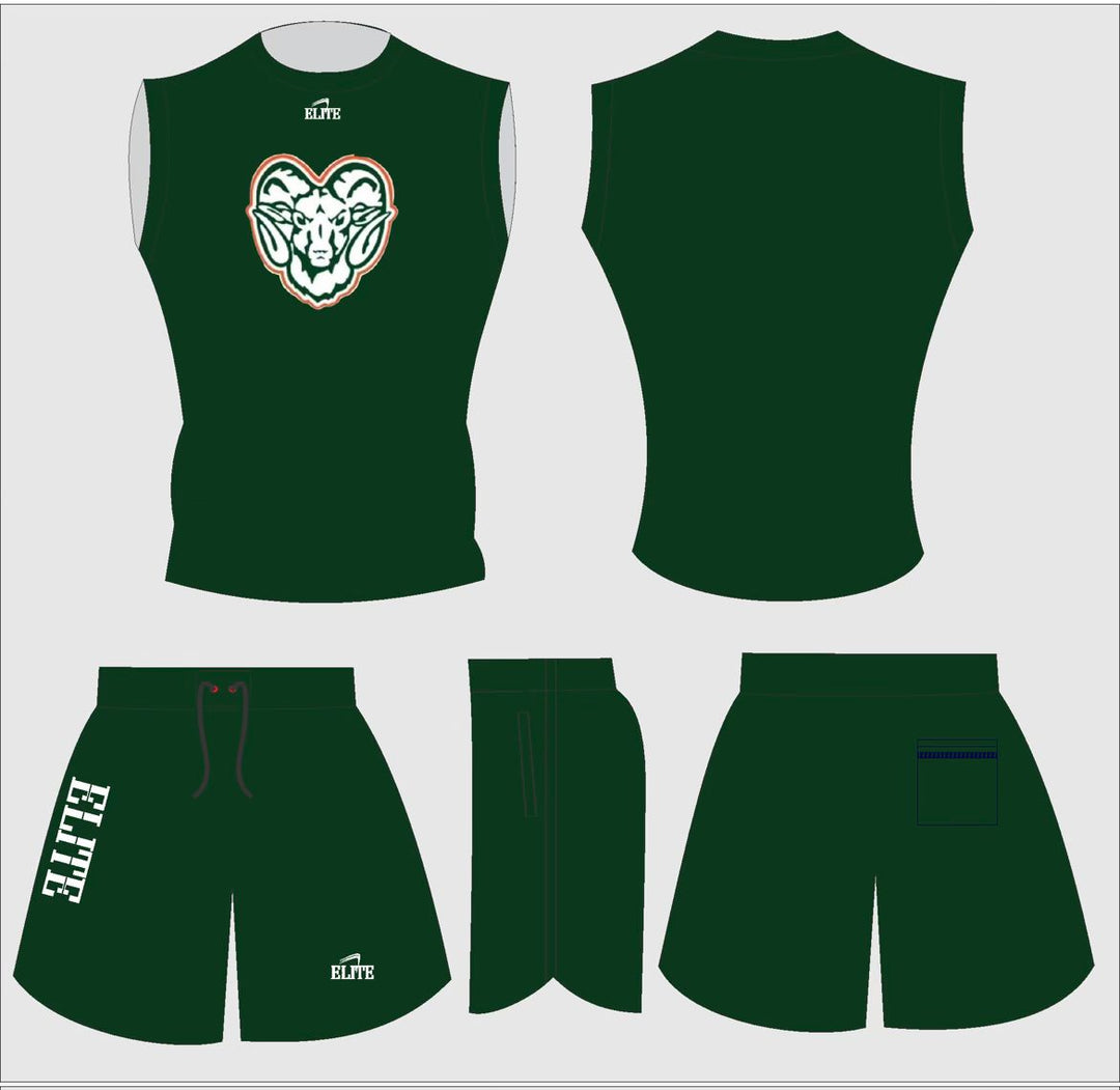 Carver Workout Gear - Dark Green