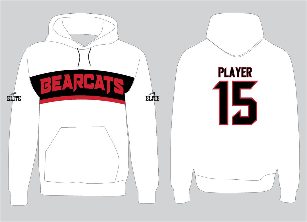 Bearcats Fan - Hoodie White - Red Logo