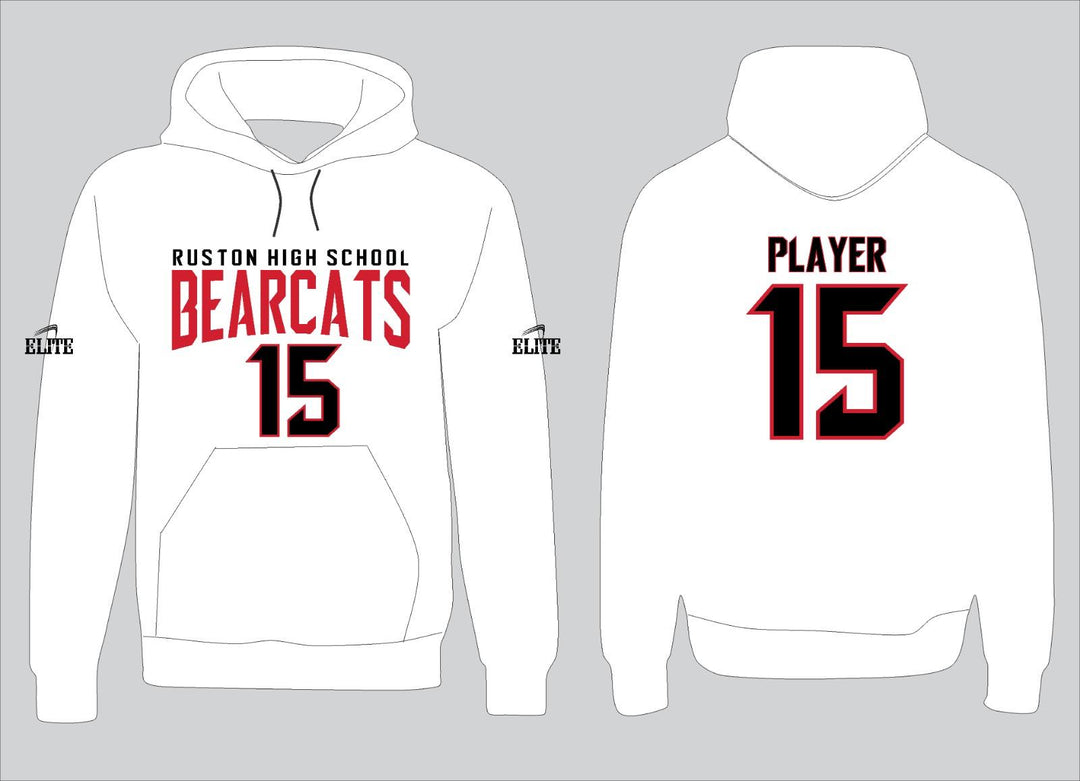 Bearcats Fan - Hoodie White - Red Logo