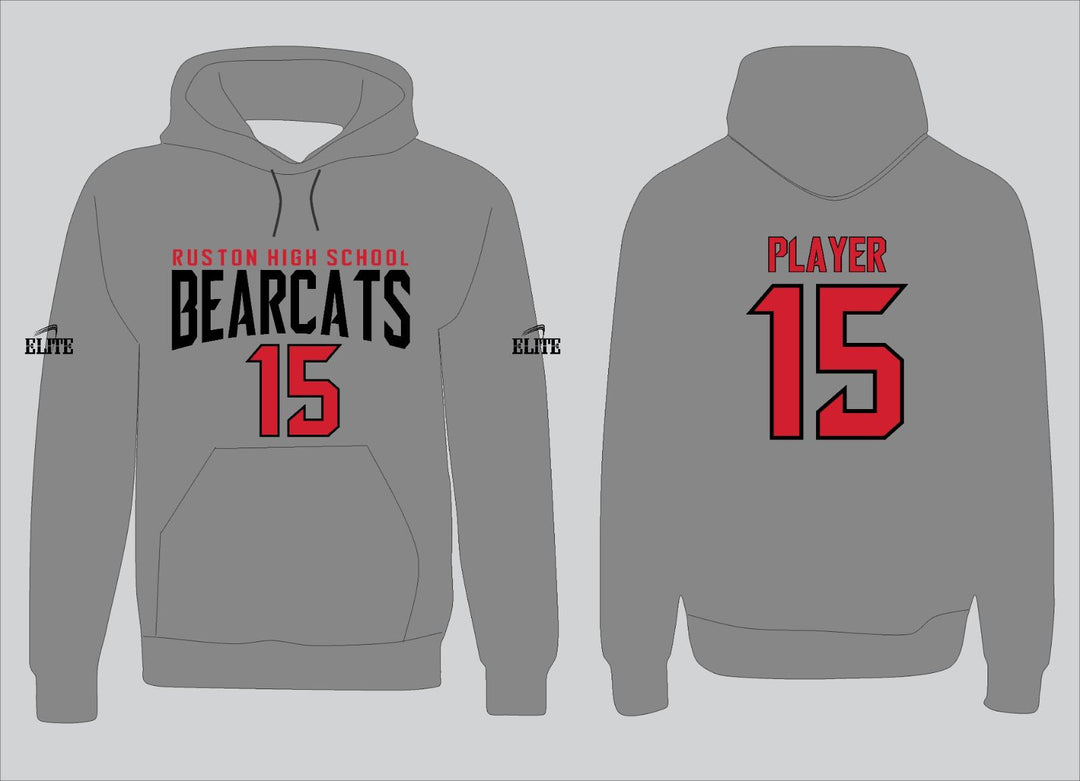 Bearcats Fan - Hoodie Gray - Black Logo