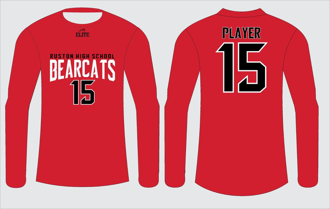 Bearcats Fan - Long Sleeve Shirt - Red