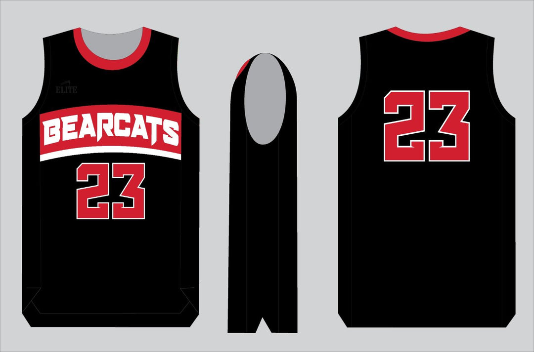 Bearcats Fan - Basketball Jersey - Black