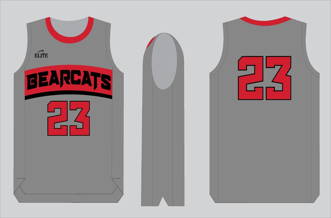 Bearcats Fan - Basketball Jersey - Gray