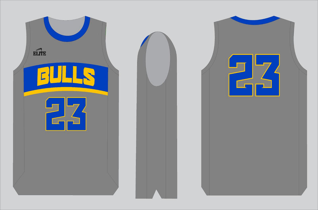 Northwest Fan Basketball Jersey - Gray/Blue